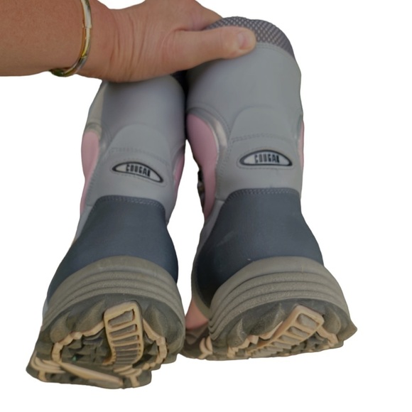 Cougar Snicker G Winter  Boots Women 9 PinklGray - Picture 11 of 12